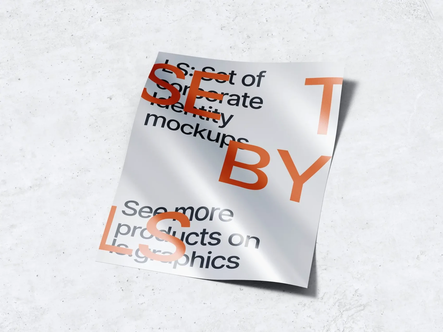 Metallic Paper Mockups 6