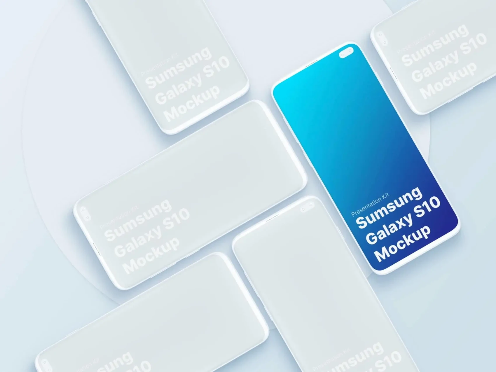 Samsung Galaxy S10 Mockups 38