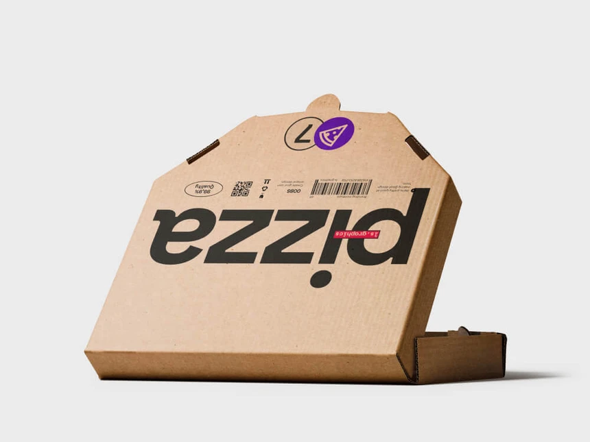 Pizza Box Mockups 8