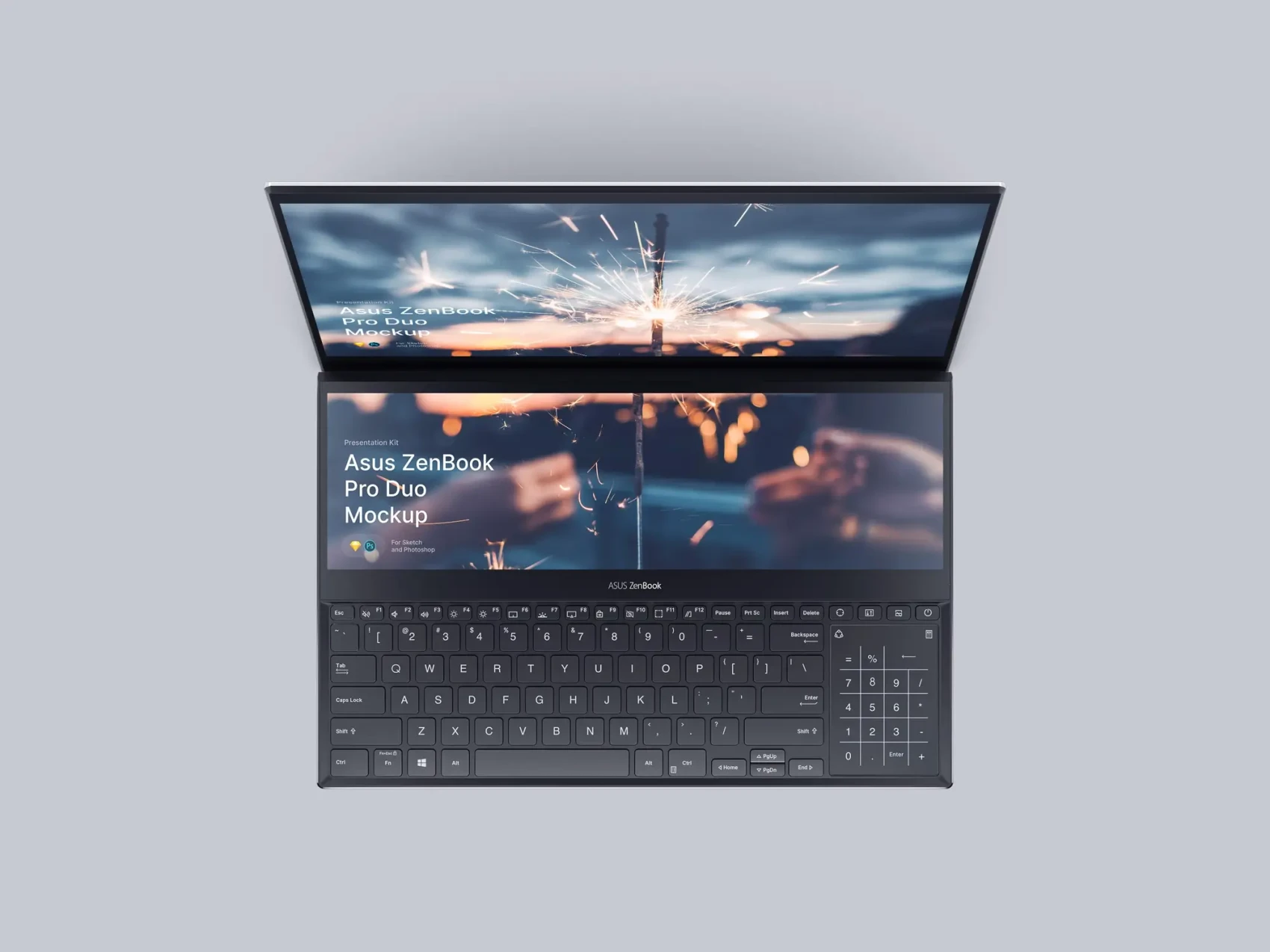 Asus ZenBook Pro Duo Mockups 1