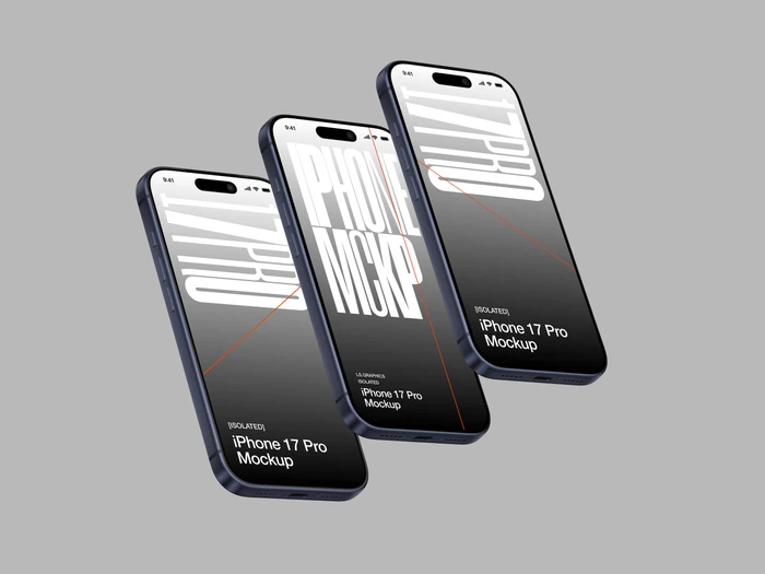 iPhone 17 Pro Mockup, Scene 15