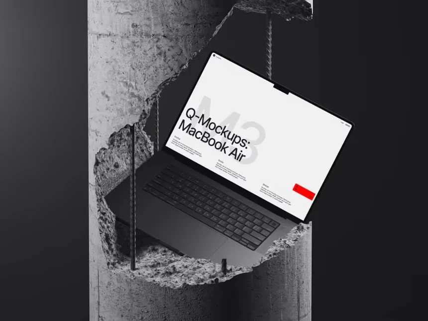 Q-Mockups: Apple Devices 6