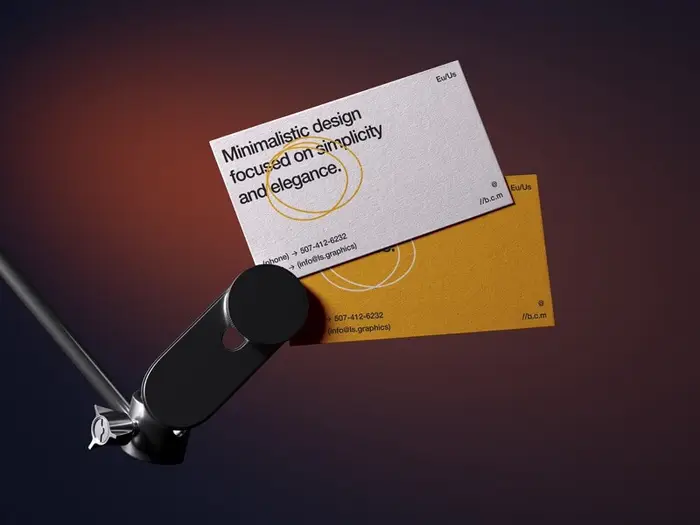 Ayon, Business Card Mockups, US, 02