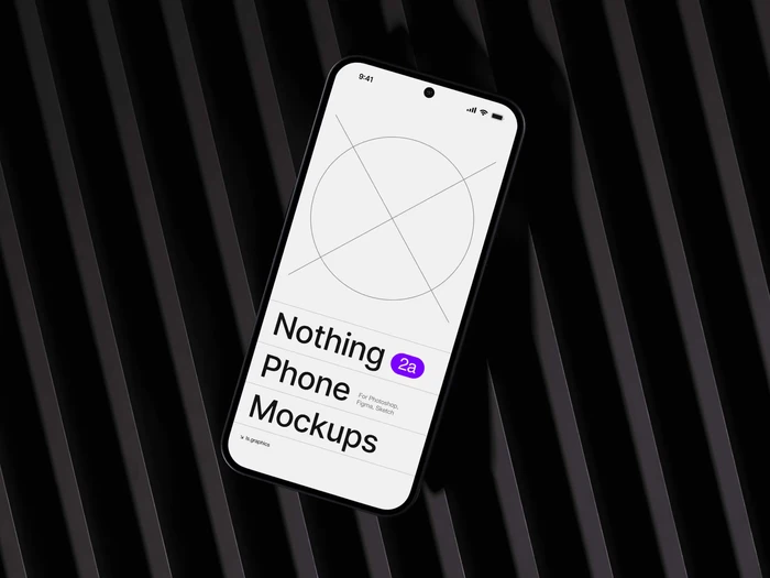 Free N-Mockups: Nothing Phone (2a)