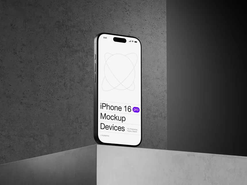 U-Mockups: iPhone 16 Pro 13