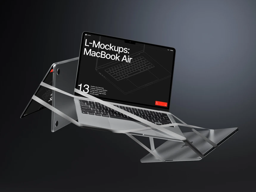 L-Mockups: MacBook Air 9