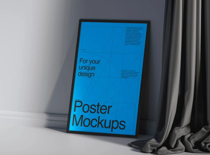 Free Stylish Frame Mockup