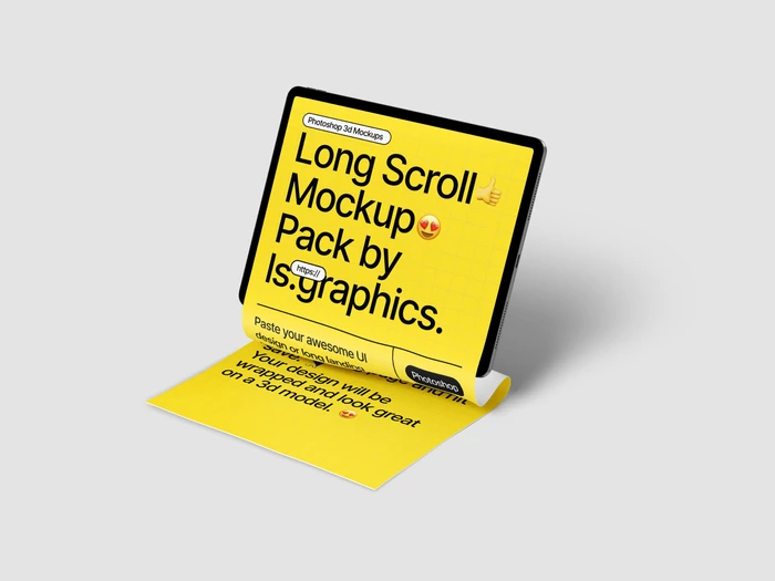 Long Scroll Mockups, 18