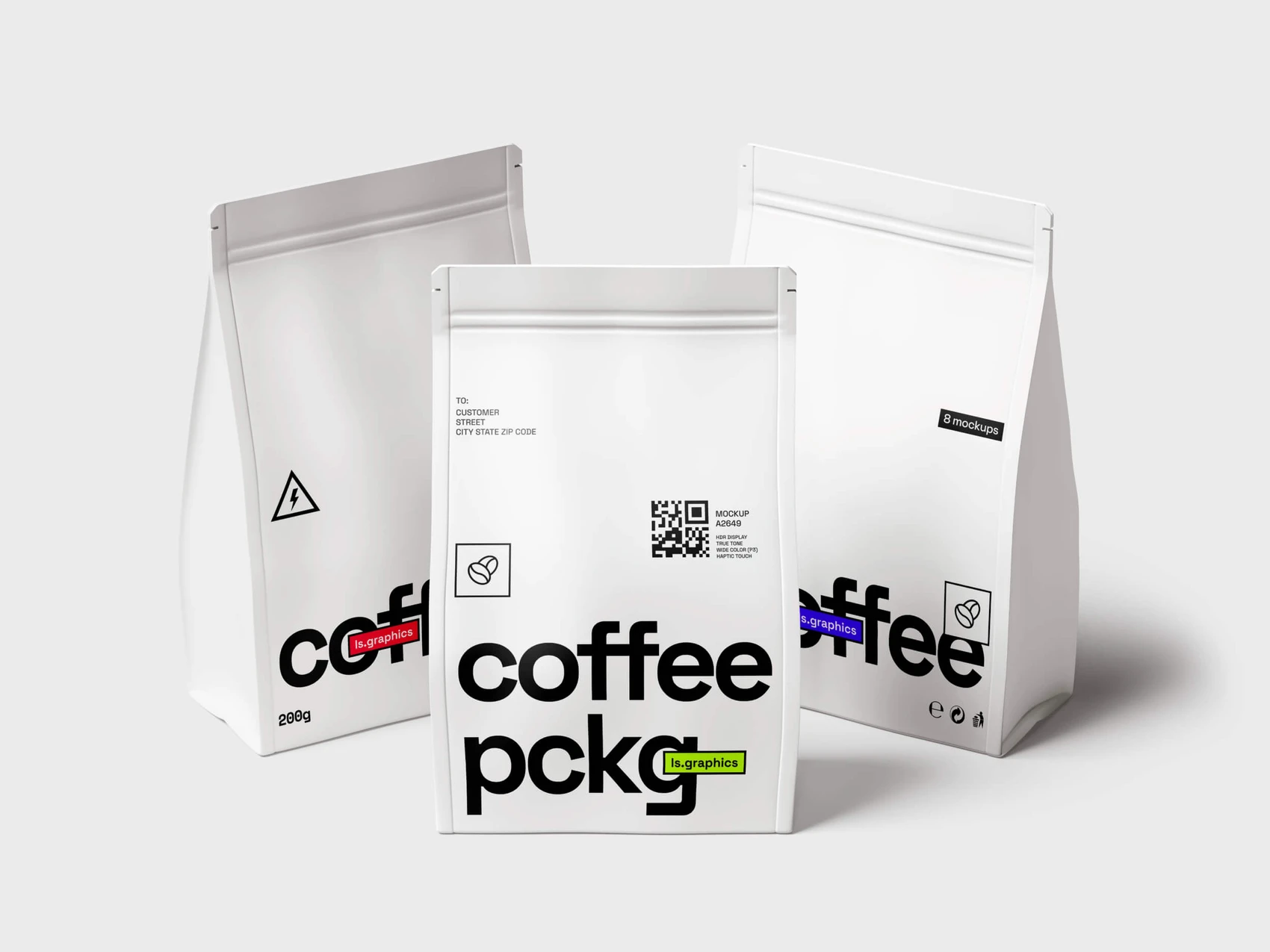 Coffee Bag Mockups 1