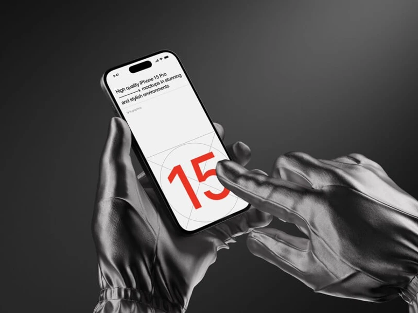 P-Mockups: iPhone 15 Pro 10