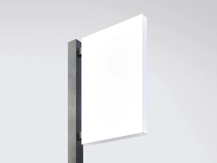 Sign Mockup, Lightbox, 09