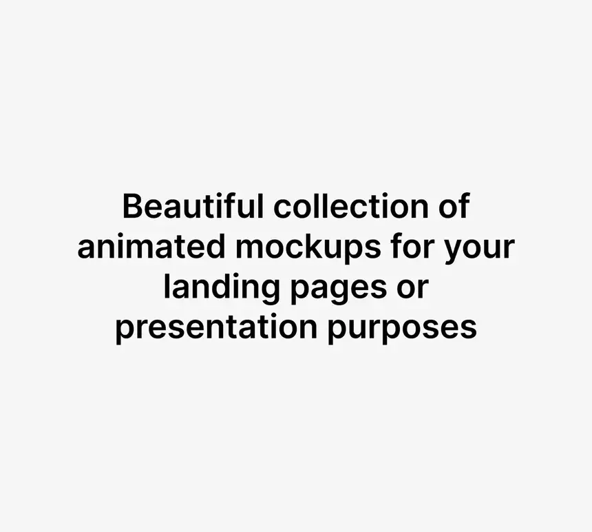 iPhone 15 Pro, Looped, Animated Mockups 4