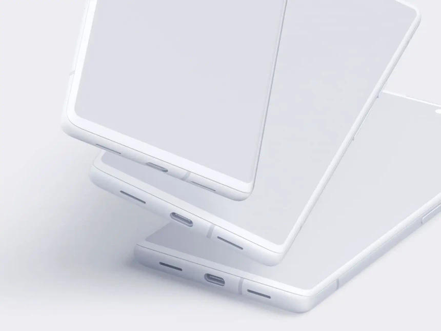 Google Pixel 6 Pro Mockups 4