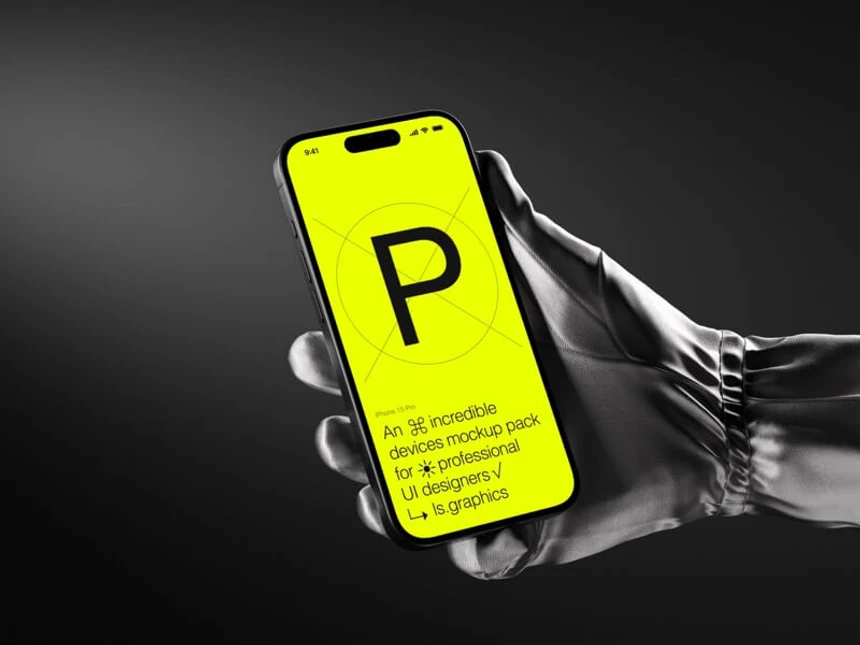 P-Mockups: iPhone 15 Pro 3