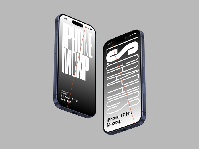 iPhone 17 Pro Mockup, Scene 16