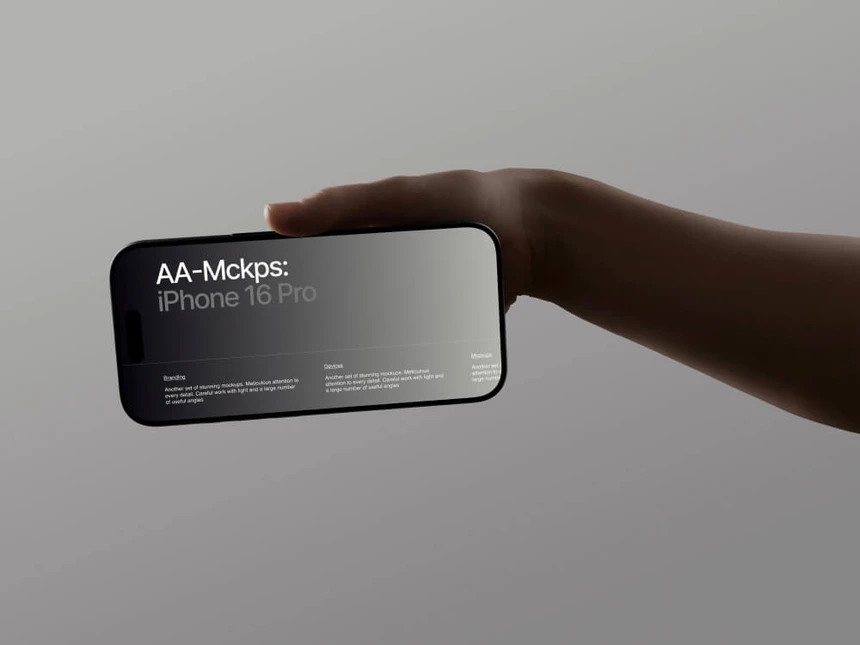 AA-Mockups: iPhone 16 Pro 10
