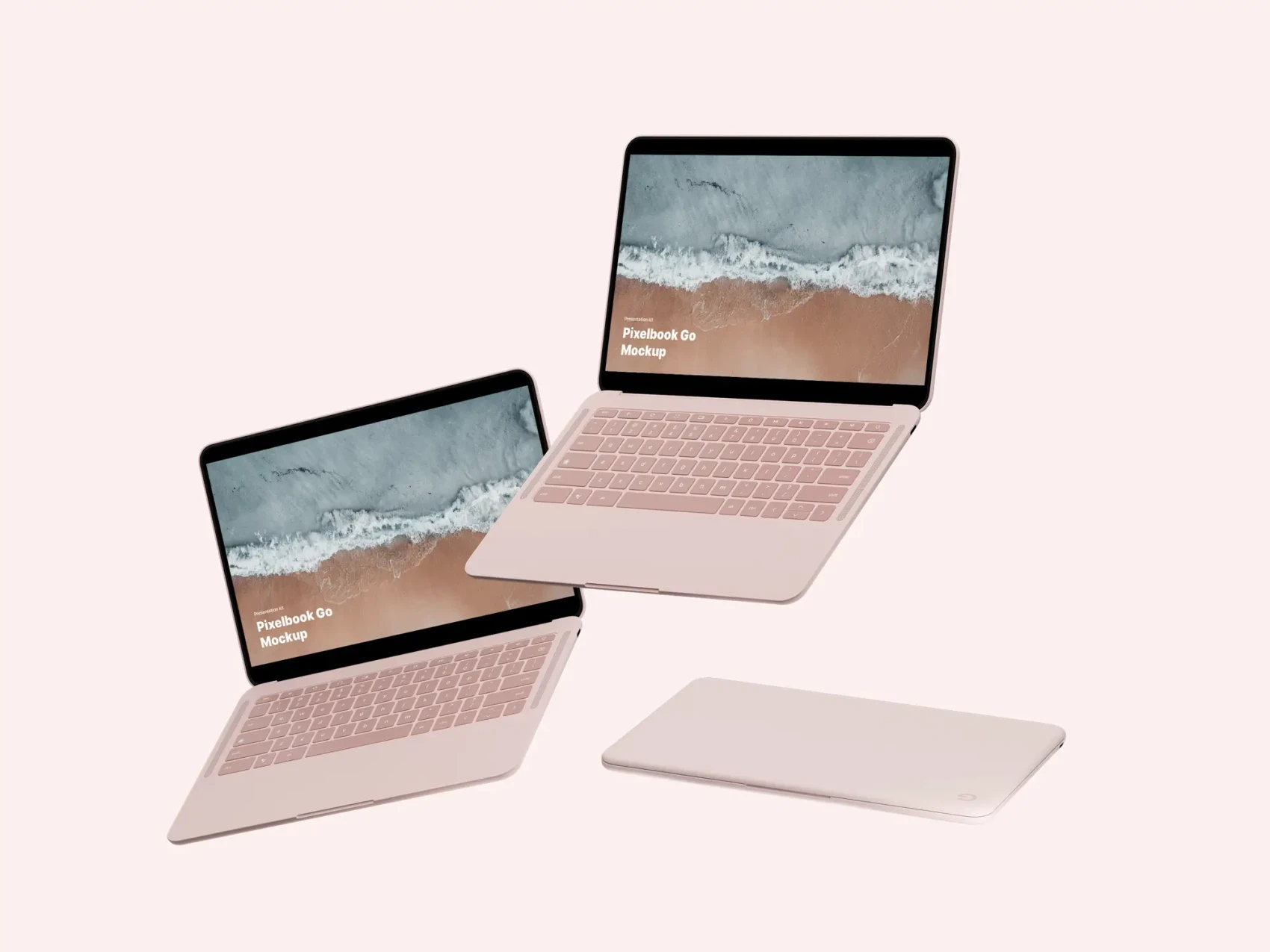 Google PixelBook Go Mockups 28