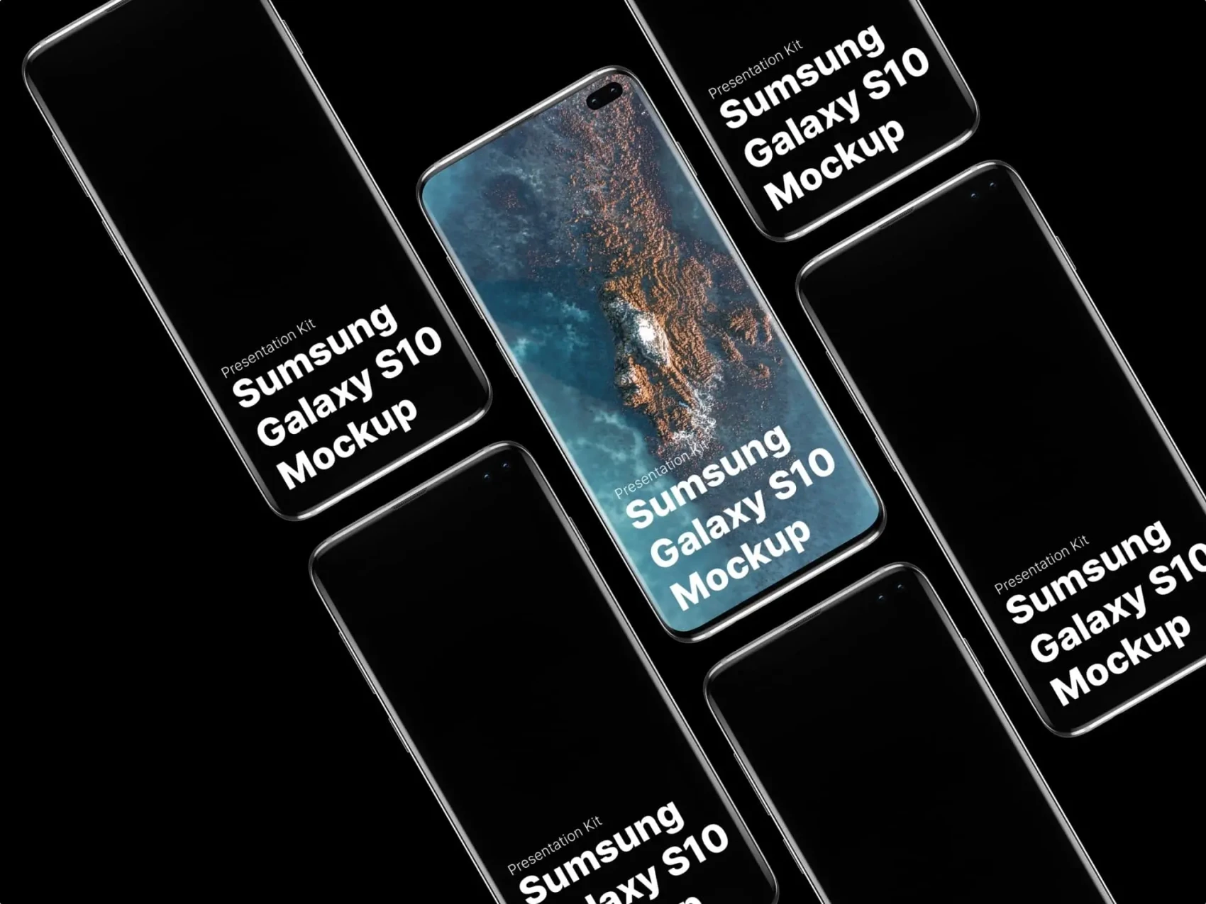 Samsung Galaxy S10 Mockups 13