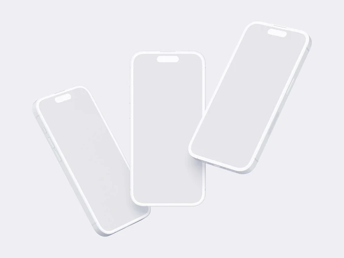 iPhone 14 Pro Clay Mockup, 20