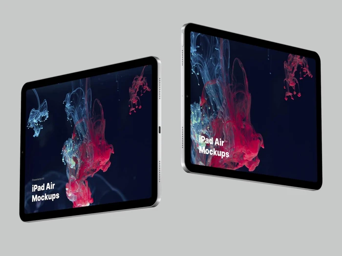 iPad Air (2020) Mockups, 02