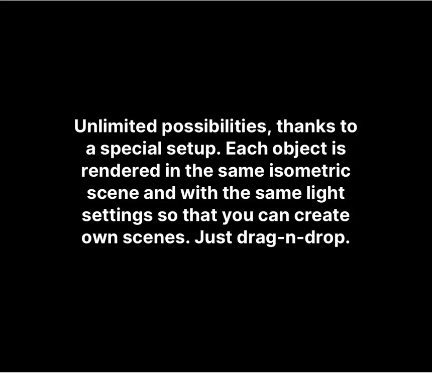 Isometric Mockup Scene Creator 4