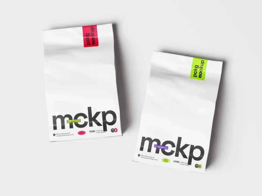 Paper Food Package Mockups 9