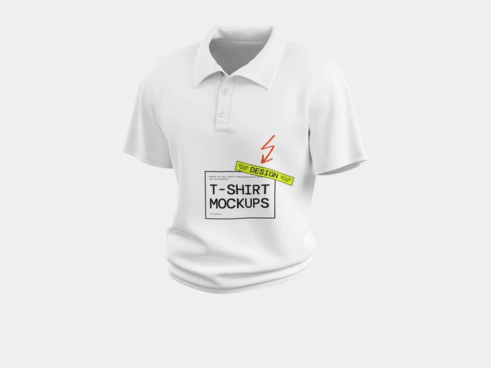 T-Shirt Mockup, Style 01, 03