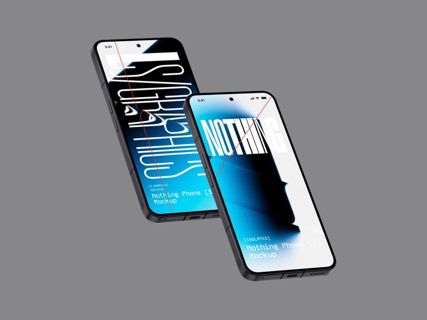 Nothing Phone (3) Mockups 12