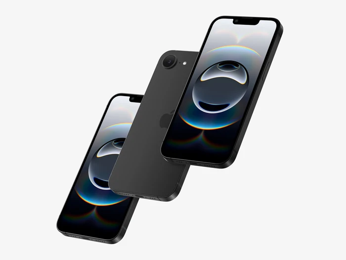 iPhone 16e Mockup, Scene 17