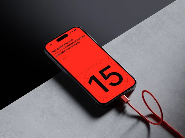 J-Mockups: iPhone 15 Pro, 06