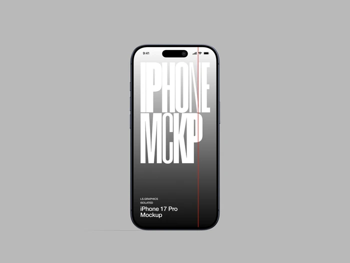 iPhone 17 Pro Mockup, Scene 4