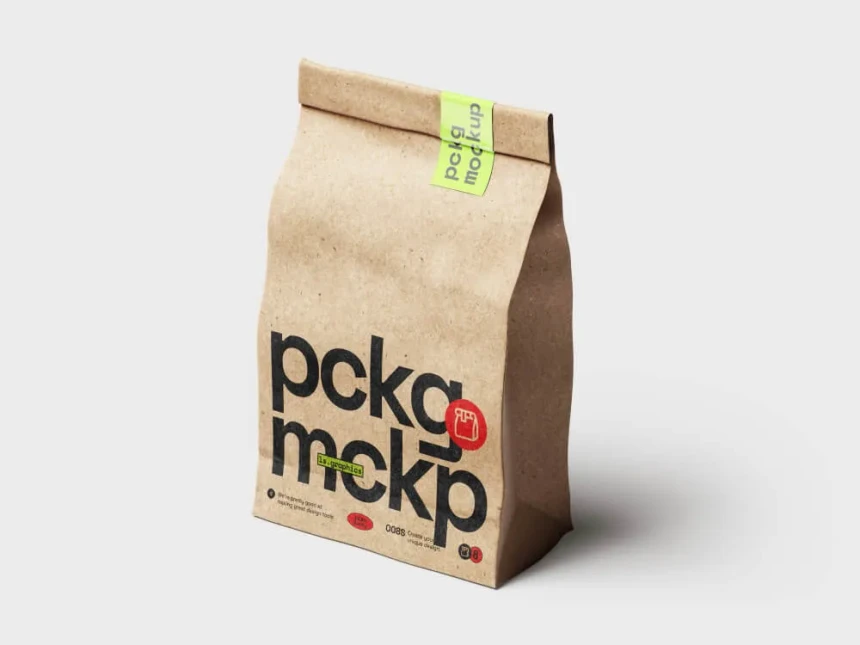 Paper Food Package Mockups 6