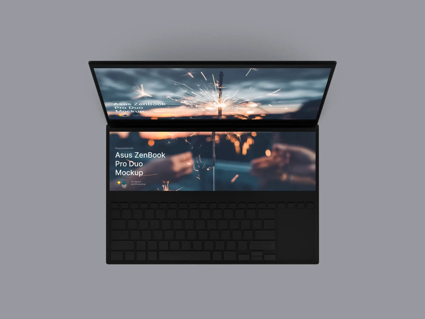 Asus ZenBook Pro Duo Mockups 11