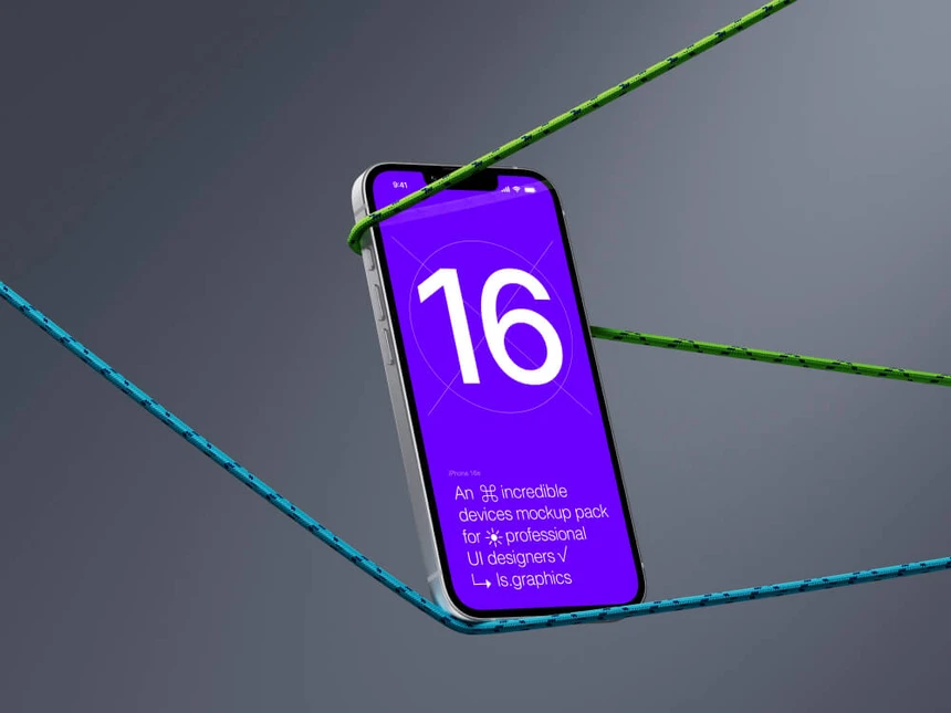 Z-Mockups: iPhone 16e 6