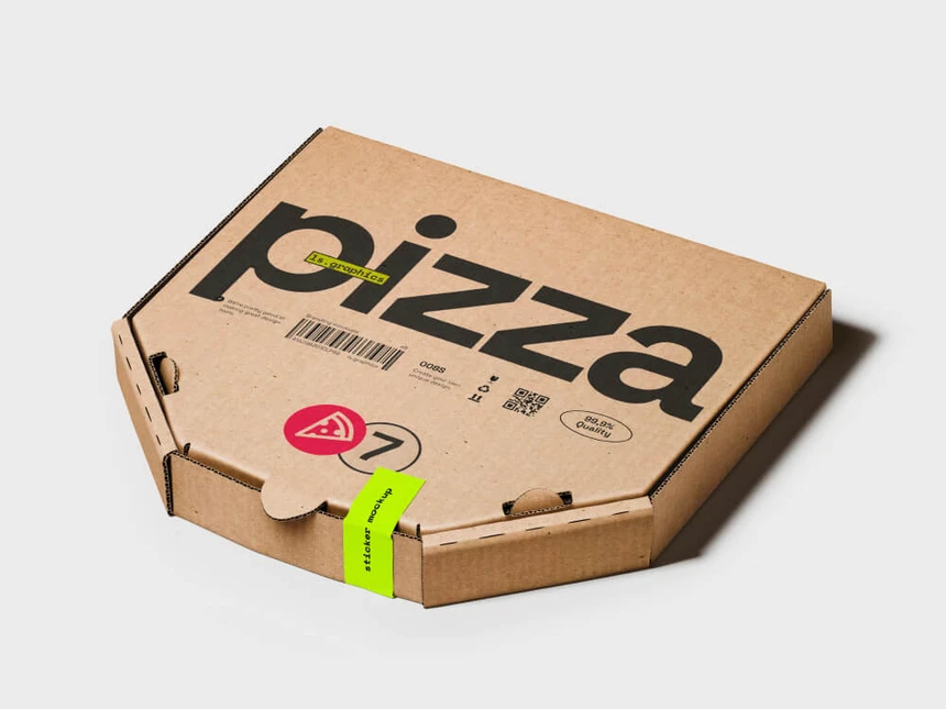 Pizza Box Mockups 2