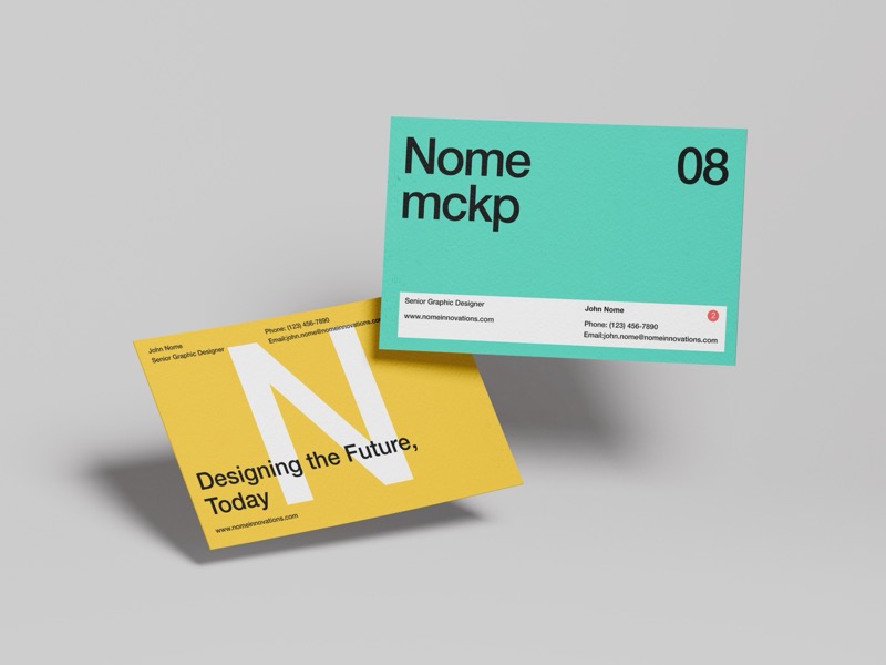 Nome, Branding Mockups, EU, Scene 14