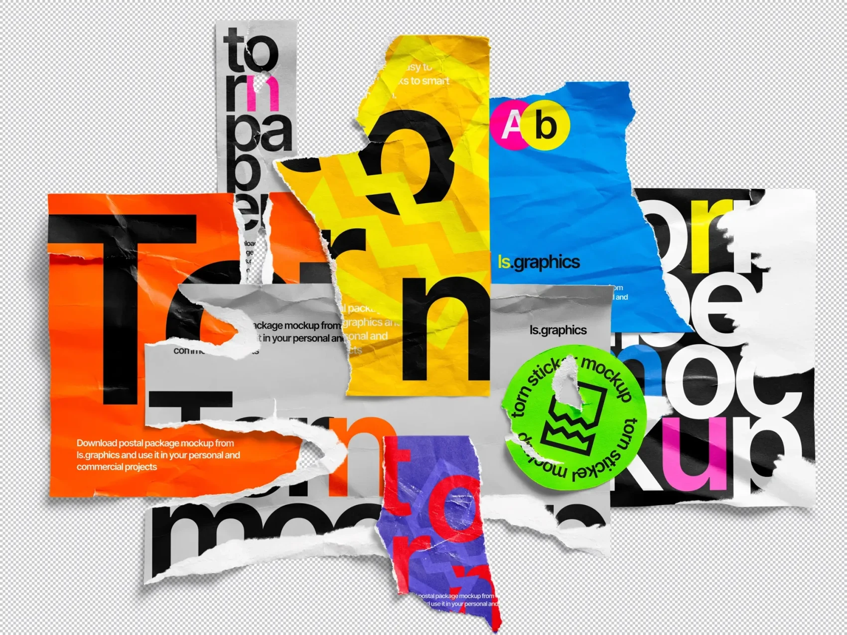 Torn Paper Mockups 1