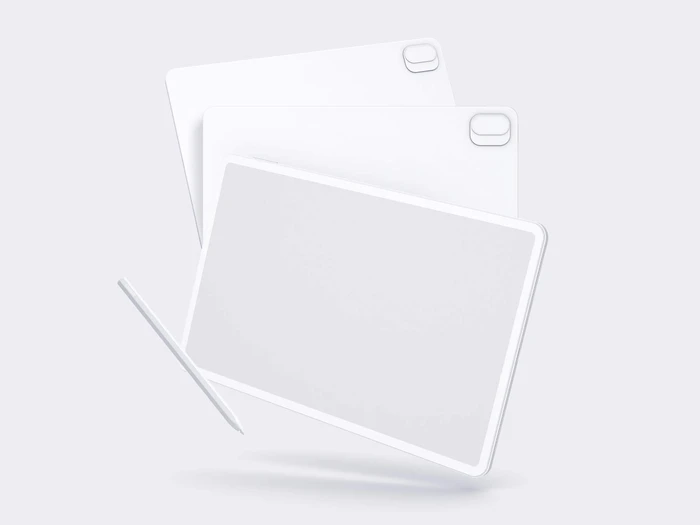 Xiaomi 5 Pad Clay Mockups, 10