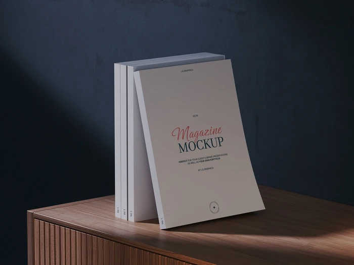 Ateur, Realistic Magazine Mockups, US, 01