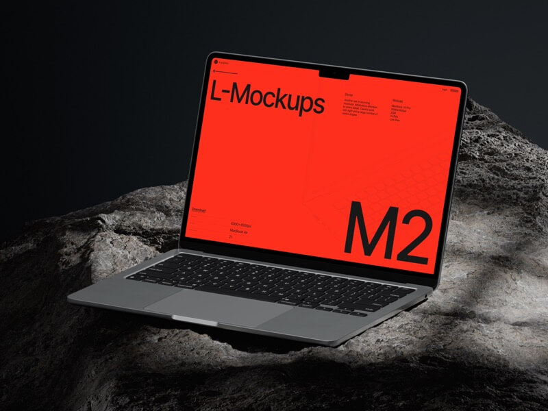 L-Mockups: MacBook Air 10