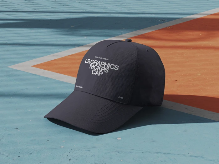 Sleek Baseball Hat Mockup