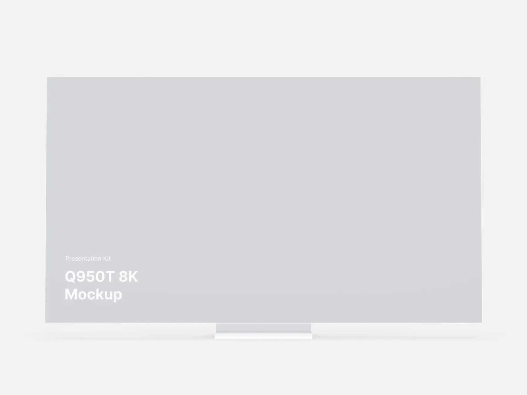 Samsung TV Mockup (Q950T 8K) 25