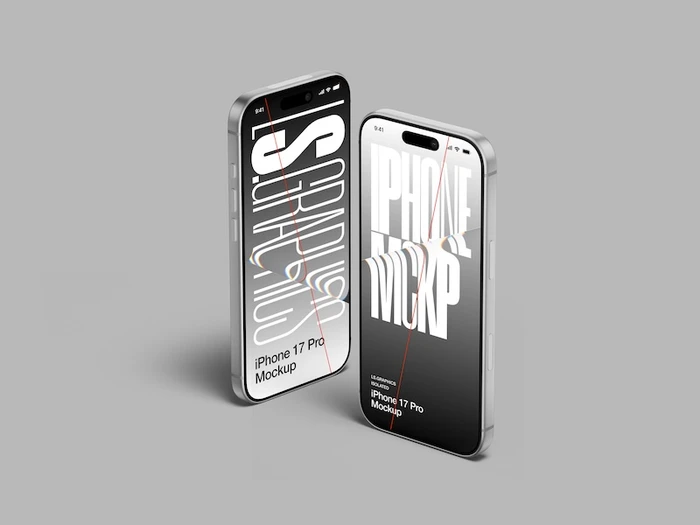 iPhone 17 Pro Mockup, Scene 8