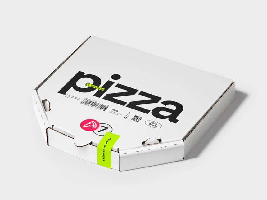 Pizza Box Mockups 1