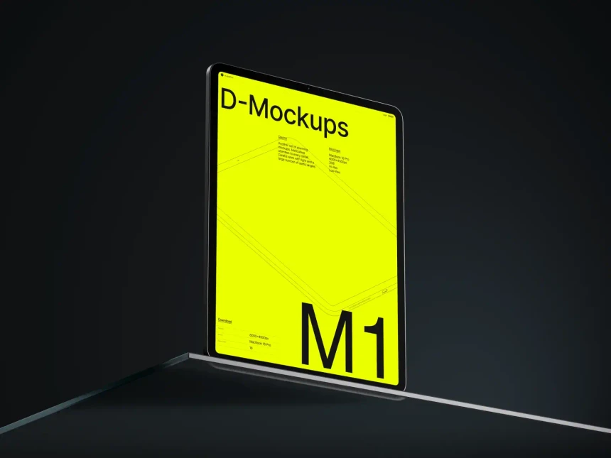 D-Mockups: iPad Pro 4