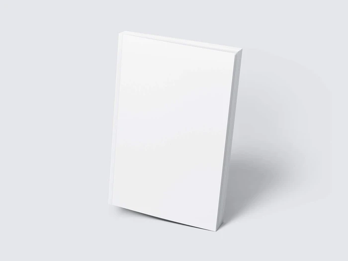 Book Mockup, US-Angled, 12