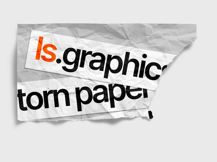 Torn Simple Poster Mockup, US, 07