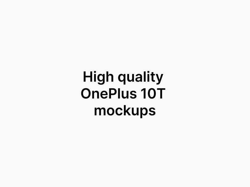 OnePlus 10T Mockups 2