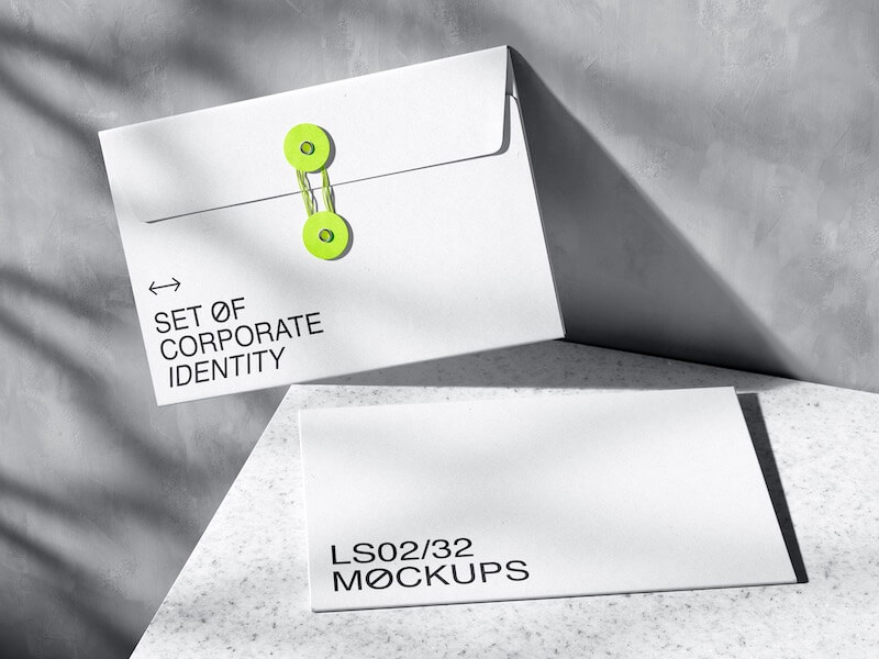 Qubus, String Envelope Mockups, US, 07