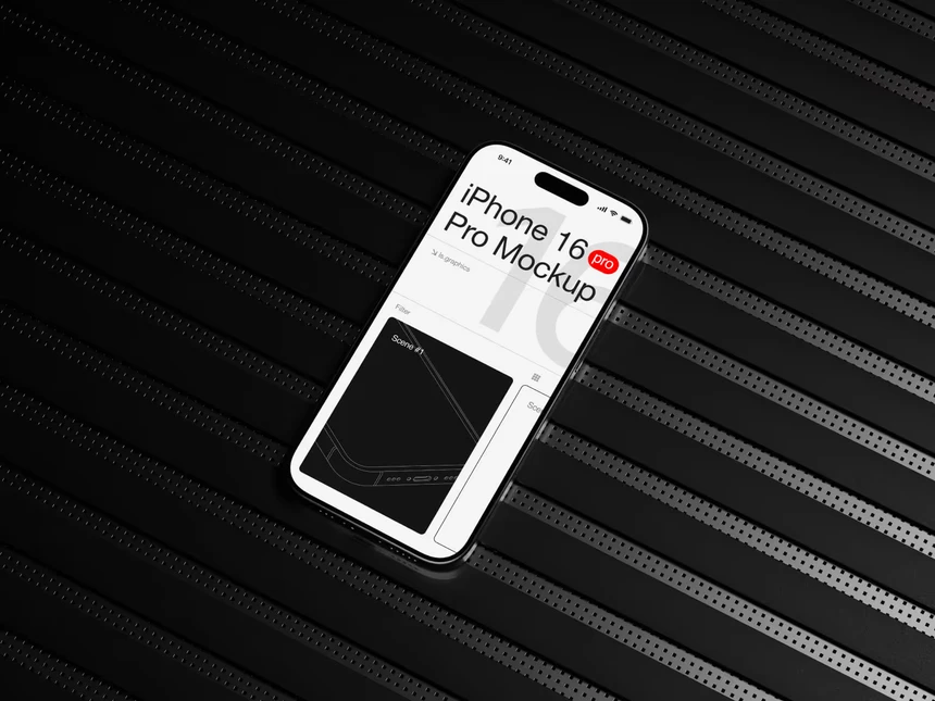 U-Mockups: iPhone 16 Pro 7